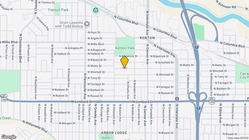 2324 N Watts St Map and Location Details