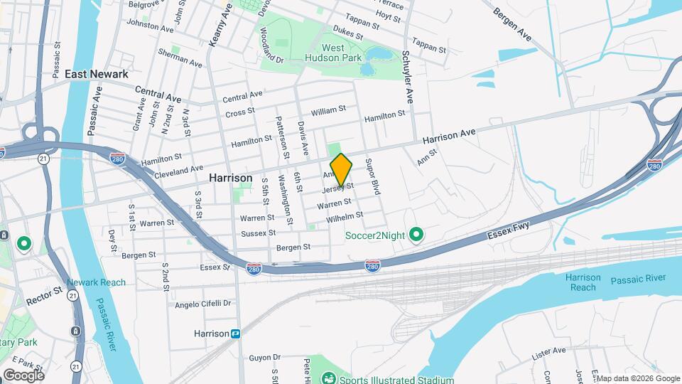 725 Jersey St, Unit 2 Mapa y Detalles de la Ubicación