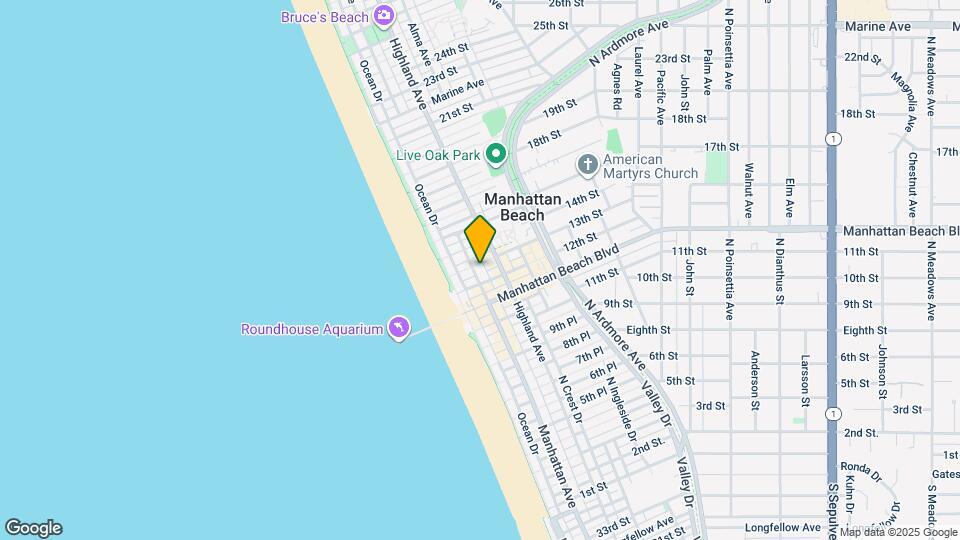 1216 Manhattan Ave Map and Location Details