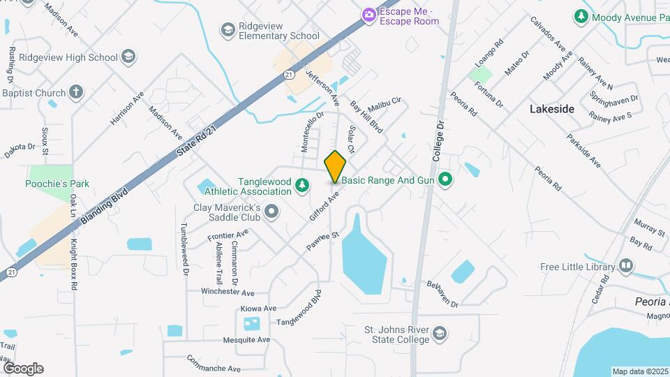 1454 Gifford Ave Map and Location Details