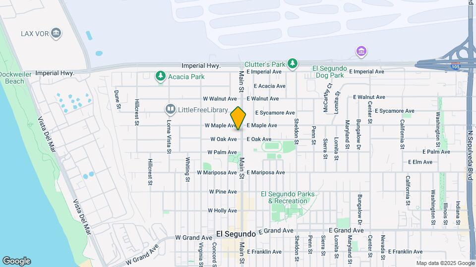 745 Main St, Unit #205 Map and Location Details