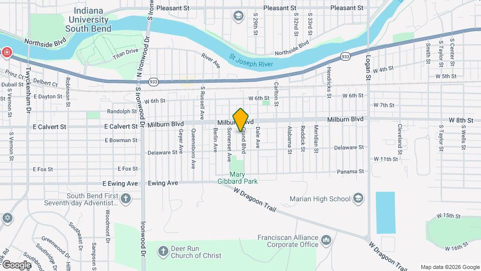 725 Grand Blvd Map and Location Details