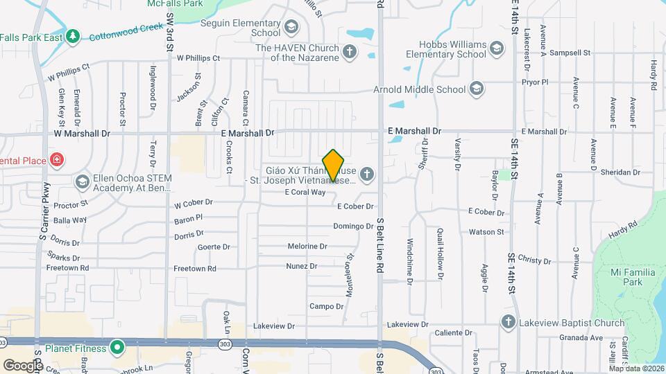 330 E Coral Way Map and Location Details