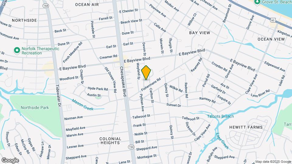 8518 Devon St Map and Location Details