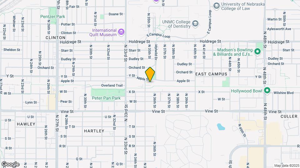 1020 N 35th St Map and Location Details
