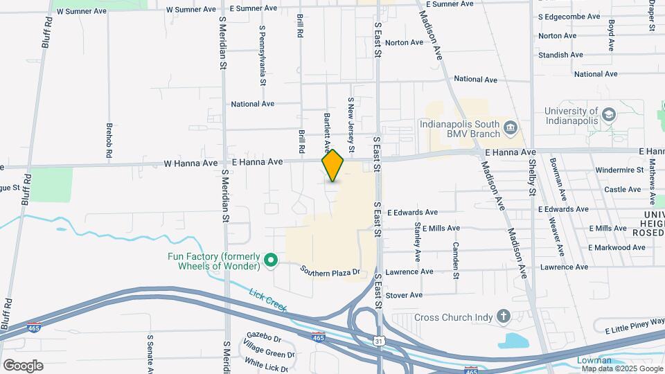 Hanna Village Apartments Map and Location Details