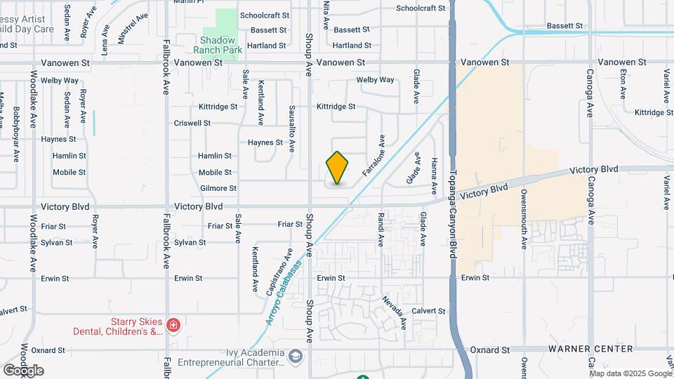22326 Gilmore St Map and Location Details
