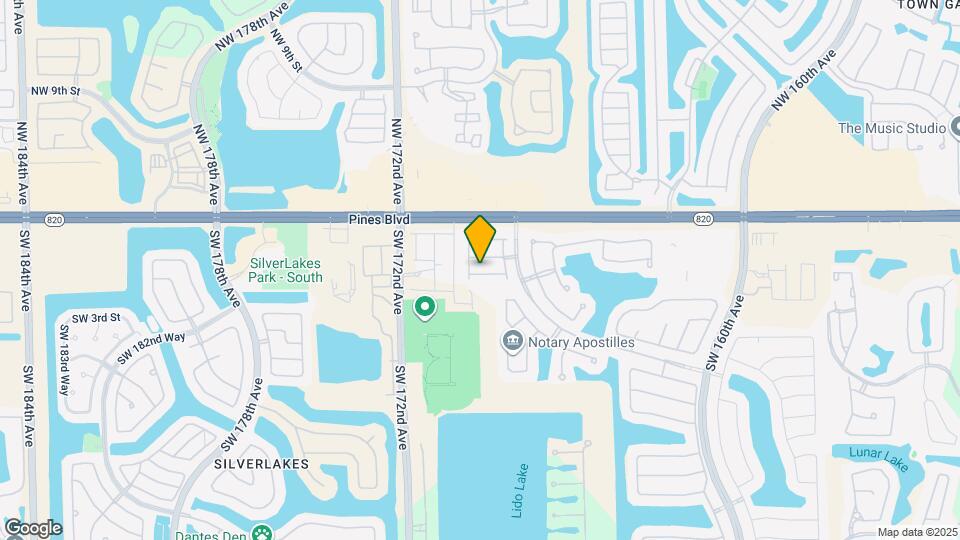16879 SW 1st Manor Map and Location Details