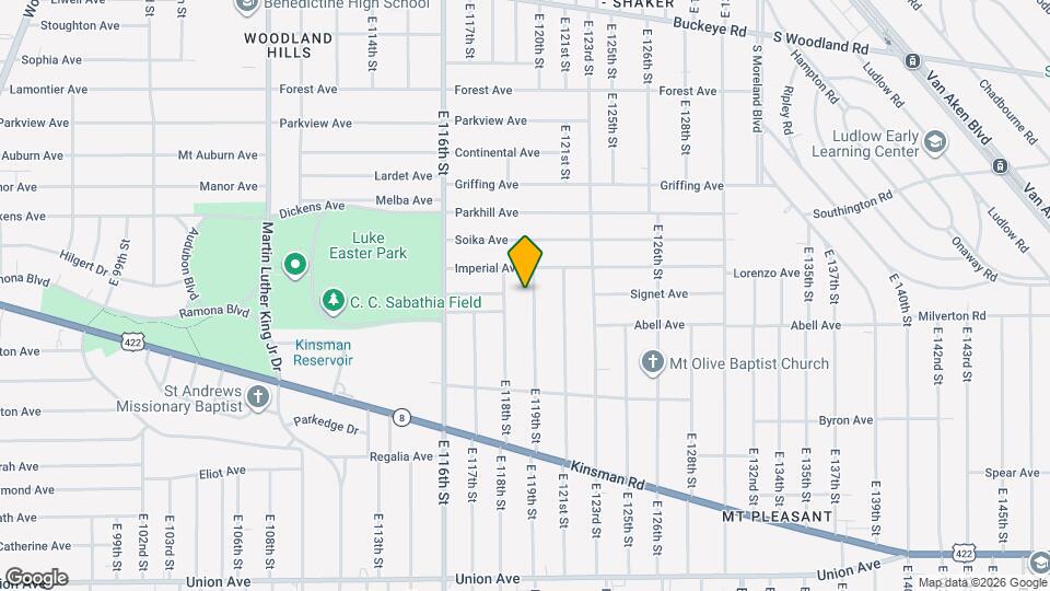 3188 E 119th St Map and Location Details
