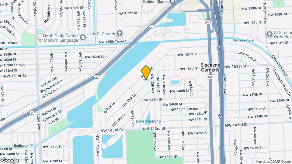 14930 NW 16th Dr Map and Location Details