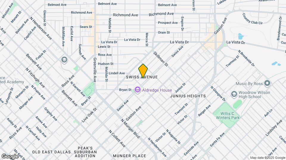 5617 Swiss Ave Map and Location Details