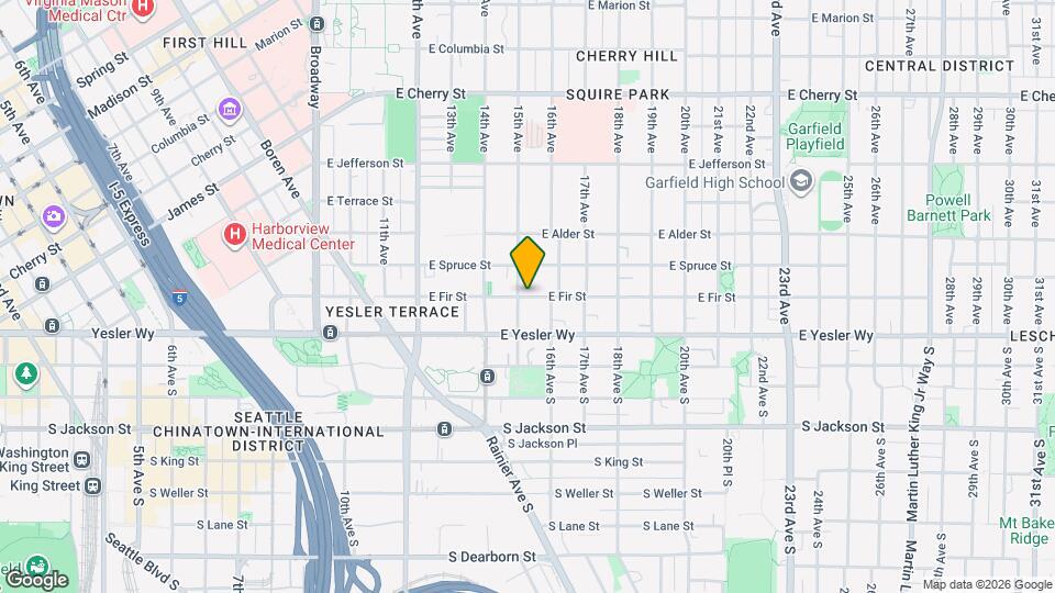 1526 E Fir St Map and Location Details