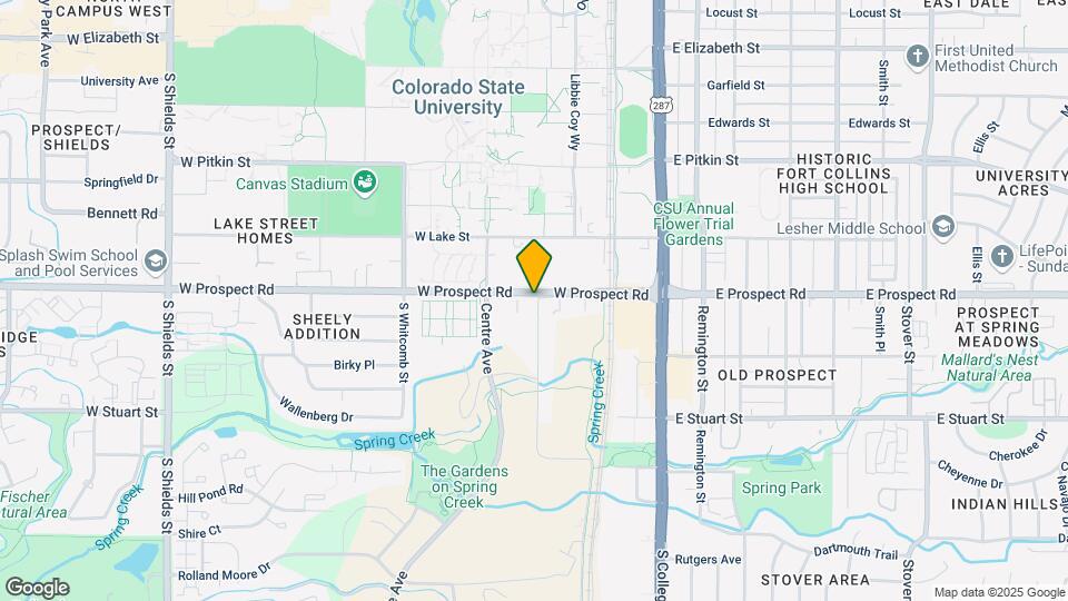Prospect Plaza Apartments Map and Location Details