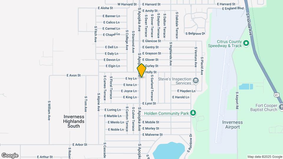 3915 S Apopka Ave Map and Location Details