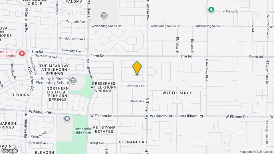 7241 Lake Farm Ave, Unit Casita A Map and Location Details