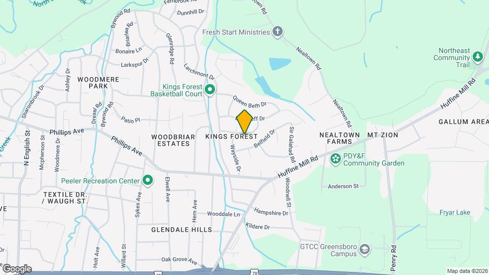 4112 Ashmore Dr, Unit 7204-1G Mapa y Detalles de la Ubicación