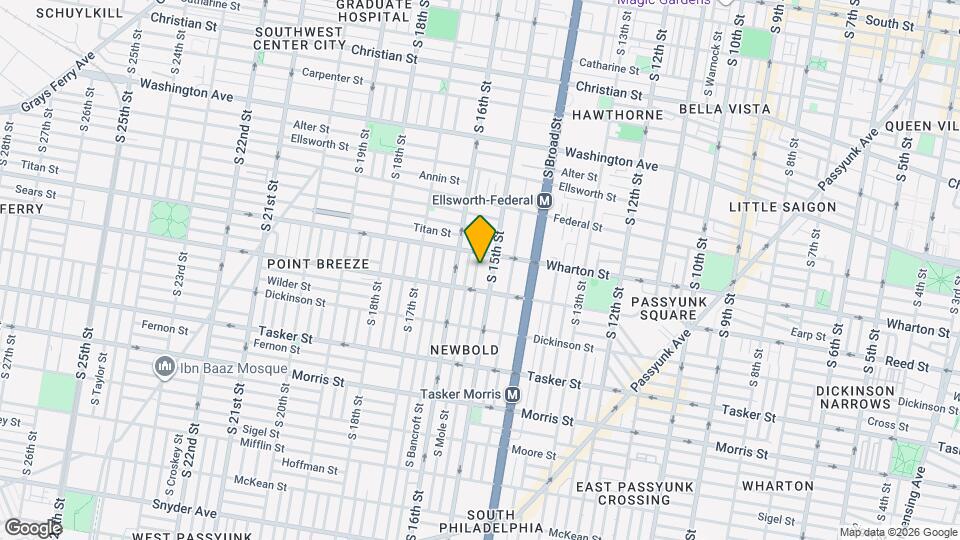 1315 S Hicks St Mapa y Detalles de la Ubicación