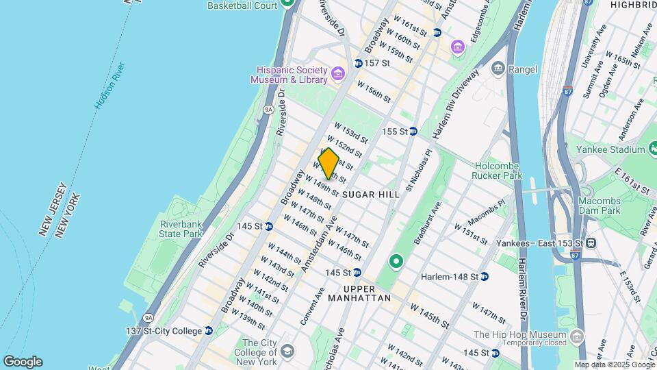 523 W 149th St Map and Location Details
