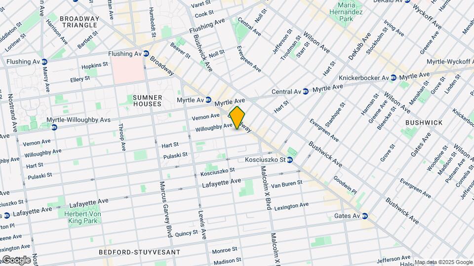 421 Hart St Mapa y Detalles de la Ubicación