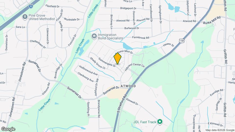 354 Summergate Dr Map and Location Details
