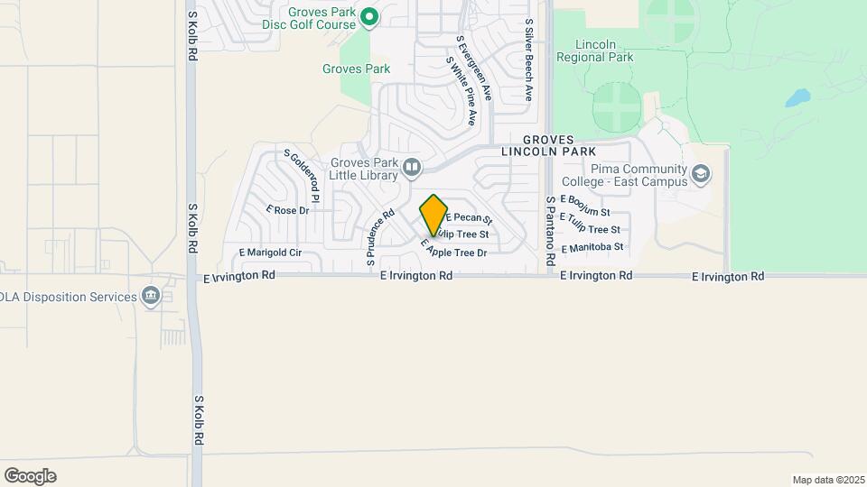 7631 E Apple Tree Dr Map and Location Details