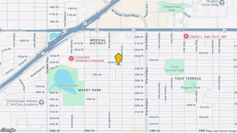 3604 24th St Map and Location Details