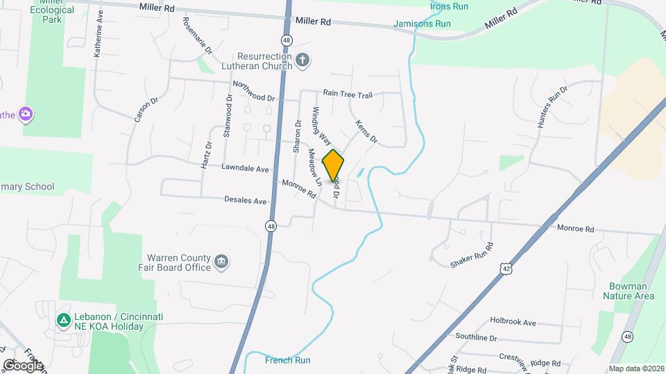 907 Birchwood Dr Map and Location Details