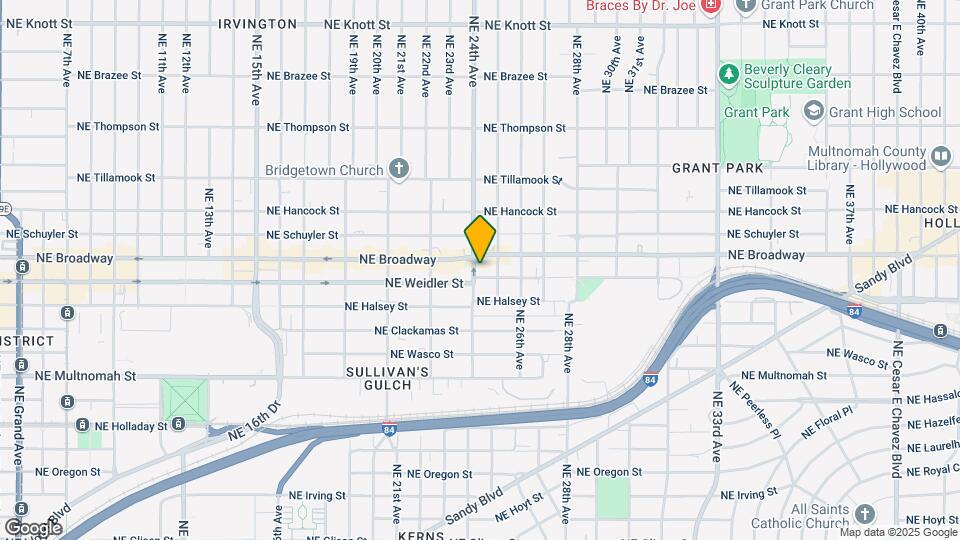 1620 NE 24th Ave Map and Location Details