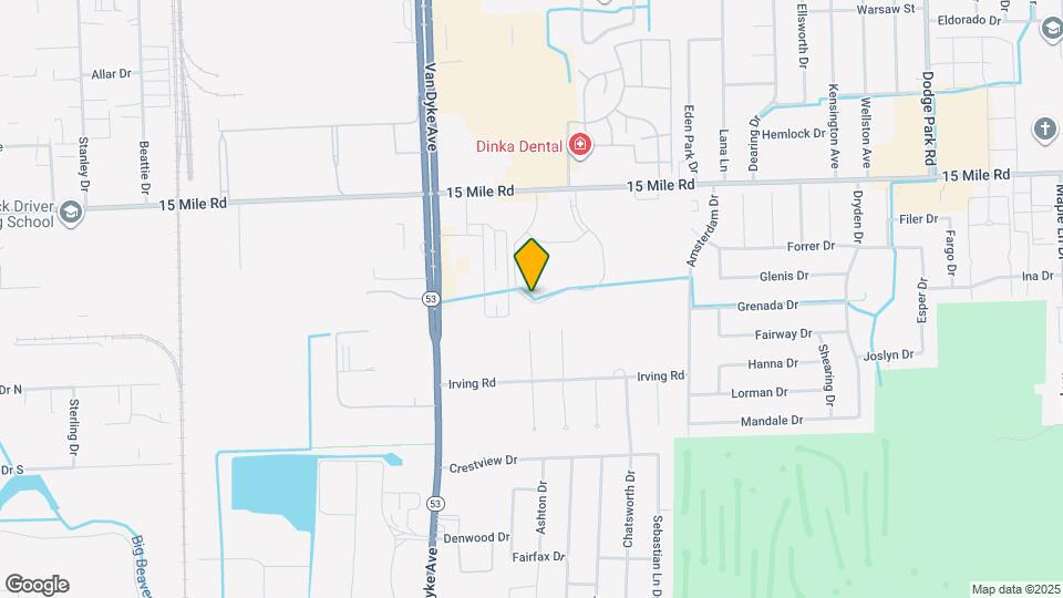 8439 Hickory Dr Map and Location Details