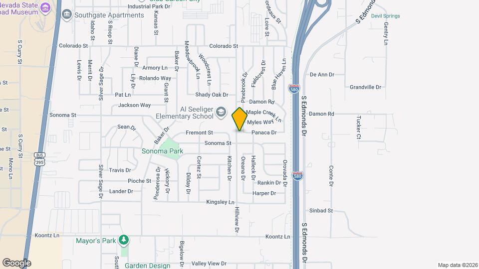 2988 Pinebrook Dr Map and Location Details