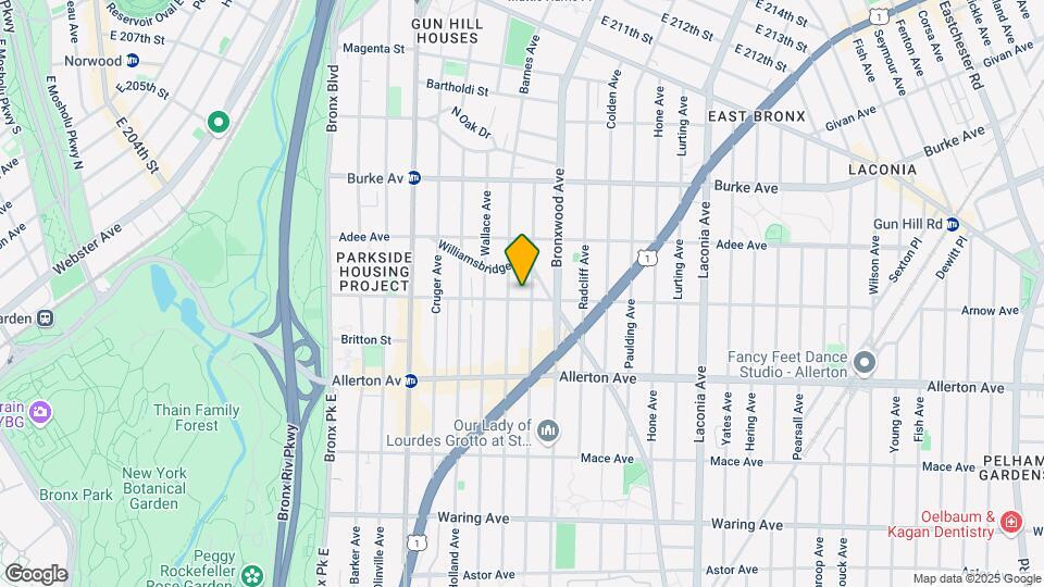 809 Arnow Ave Mapa y Detalles de la Ubicación