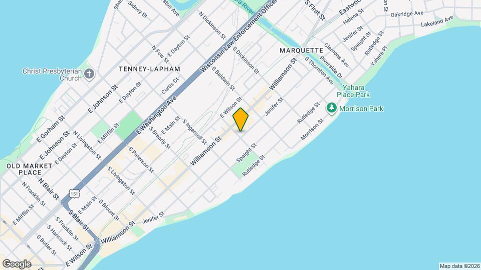 1202-1204 Jenifer St Map and Location Details