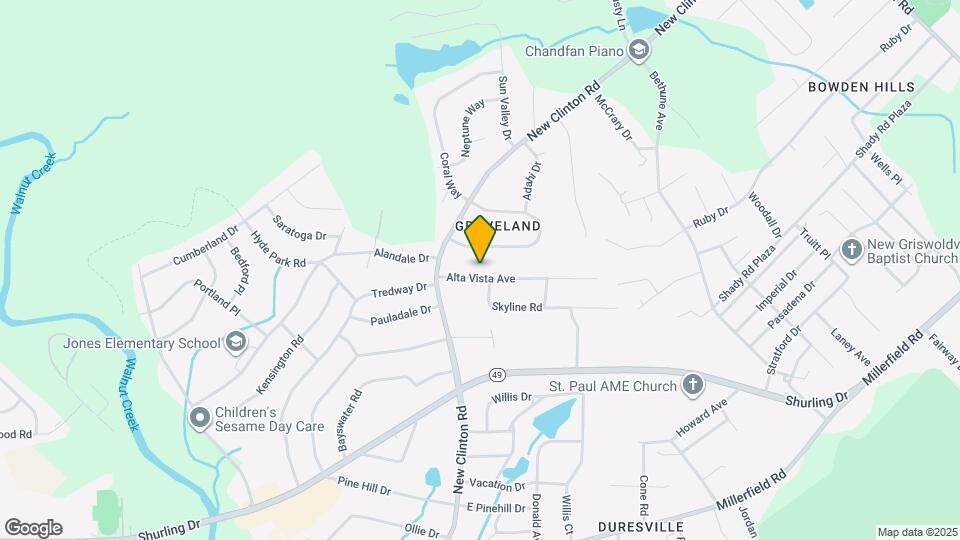 2742 Alta Vista Ave Map and Location Details