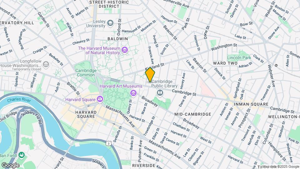 1707 Cambridge St, Unit 3 Map and Location Details