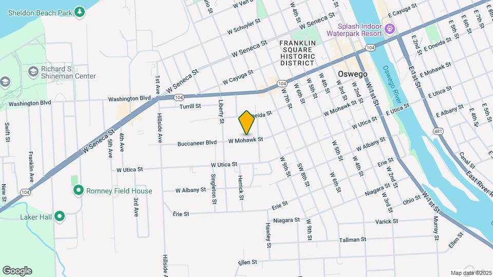 135 W Mohawk St Map and Location Details