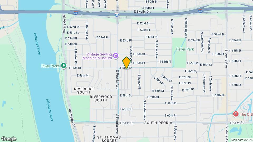 5604 S Quaker Ave Map and Location Details