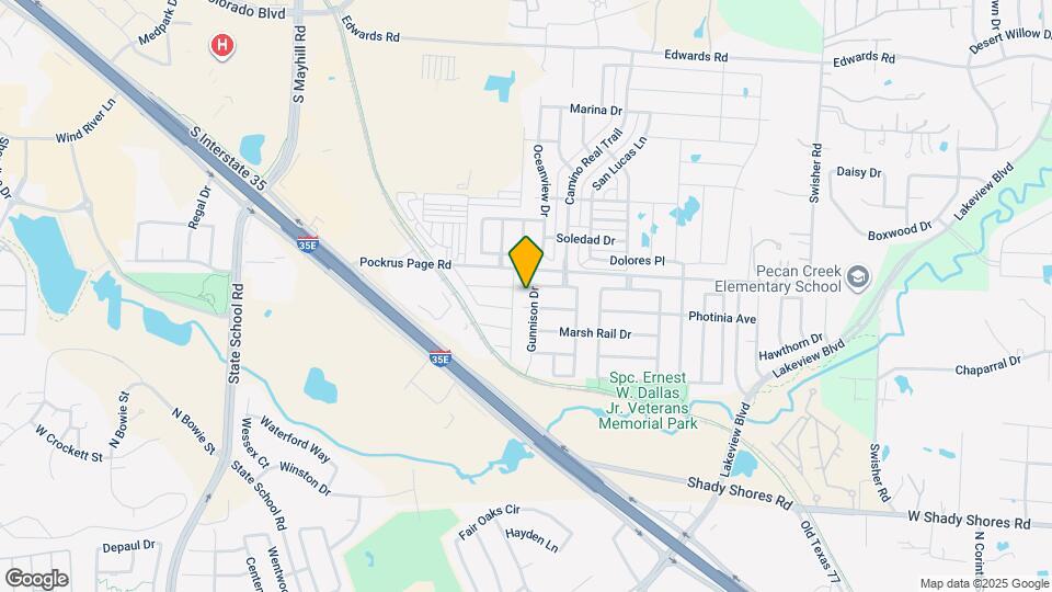 4512 Gunnison Dr Map and Location Details