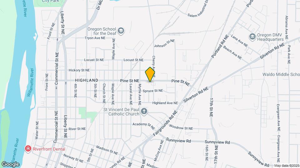 2481 Cherry Ave NE Map and Location Details