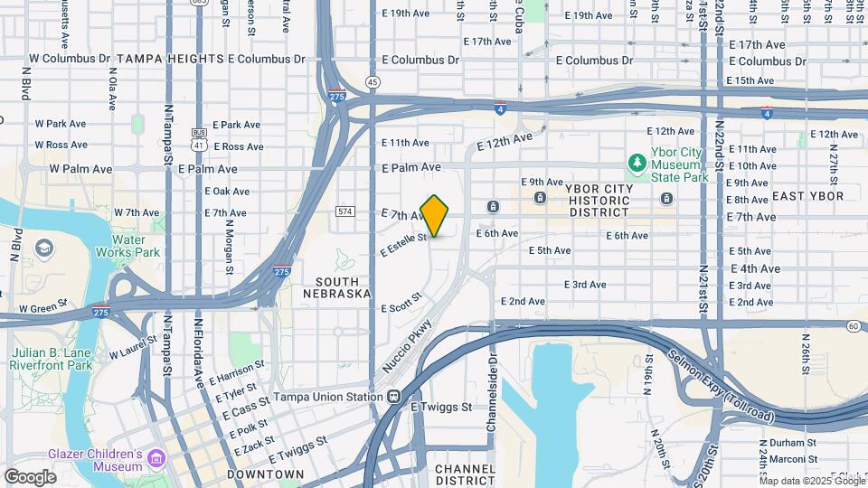 Tampa Park Apartments Mapa y Detalles de la Ubicación