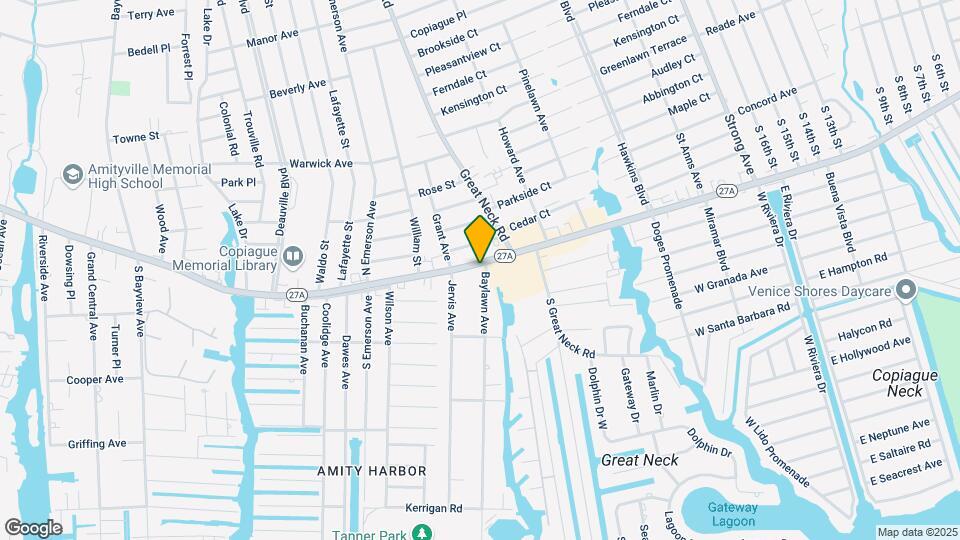 840 Montauk Hwy Map and Location Details