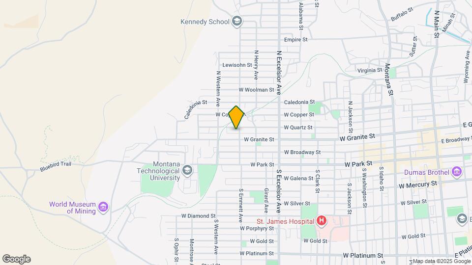 215 N Emmett Ave Mapa y Detalles de la Ubicación