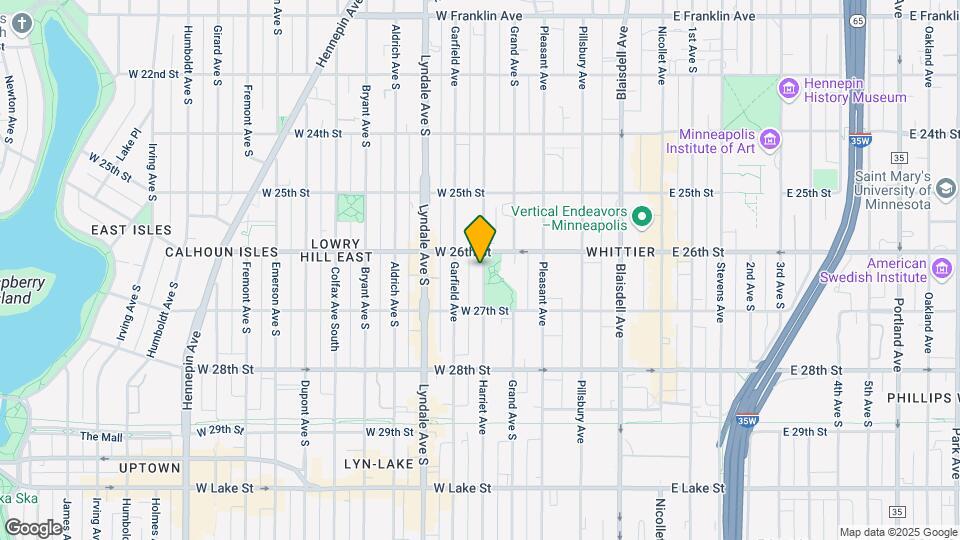 2616 Harriet Ave, Unit 107 Map and Location Details