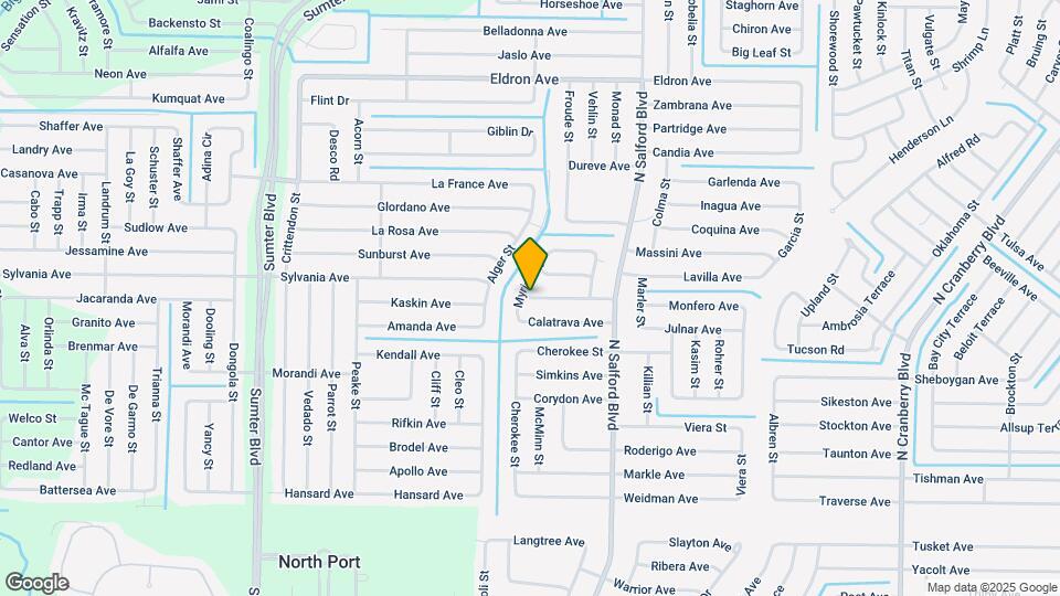 4275 Donatello Ave Map and Location Details