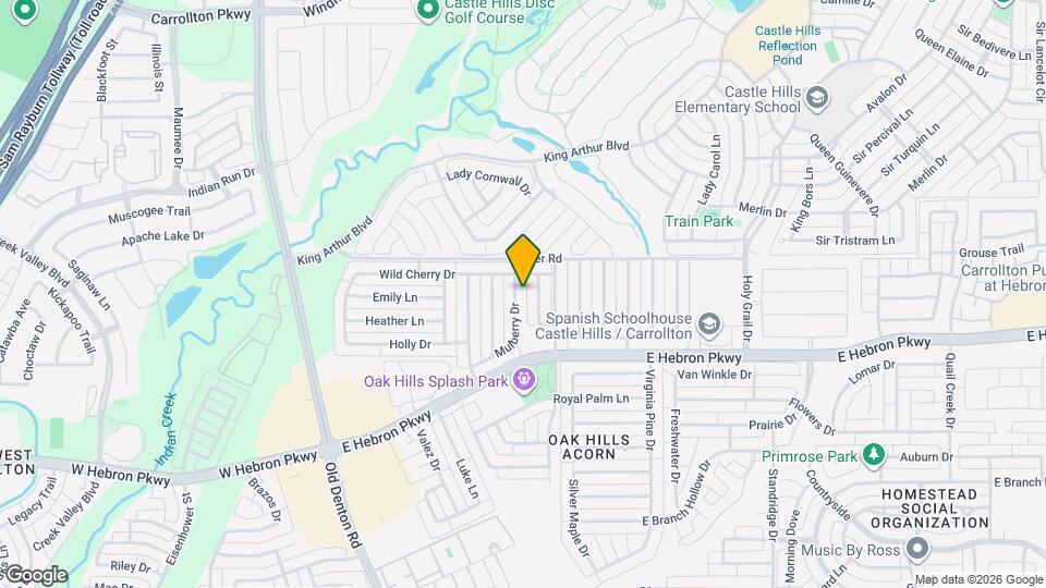 4216 Mulberry Dr Map and Location Details