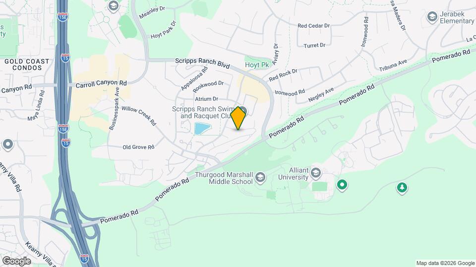 10424 Caminito Banyon Map and Location Details