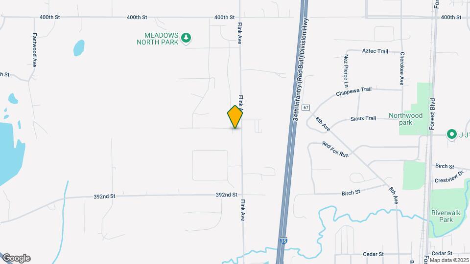 Meadows North by LGI Homes Map and Location Details