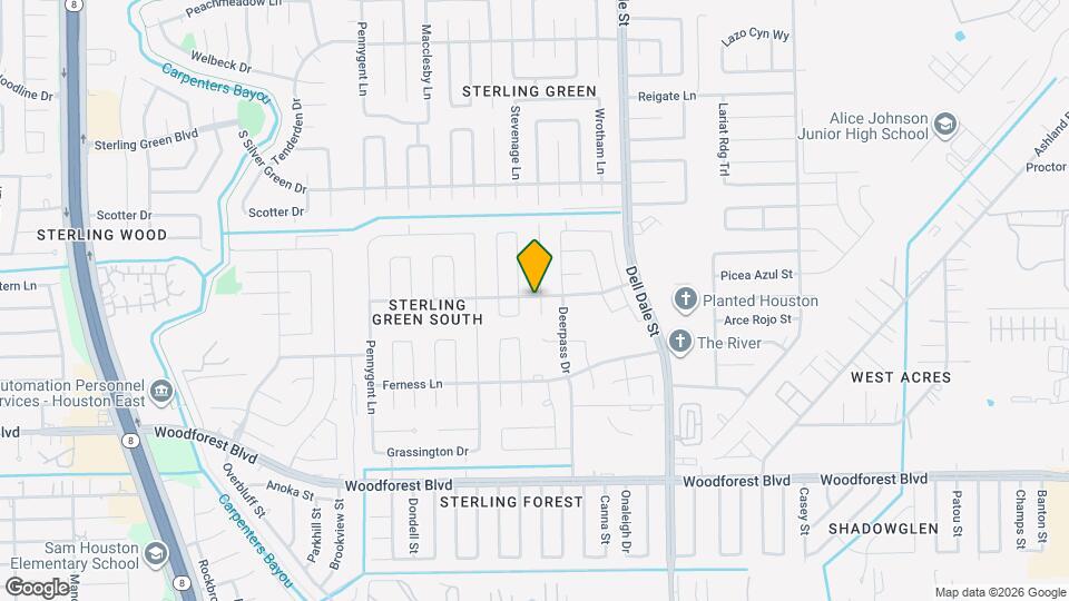 1055 Ambrosden Ln Map and Location Details