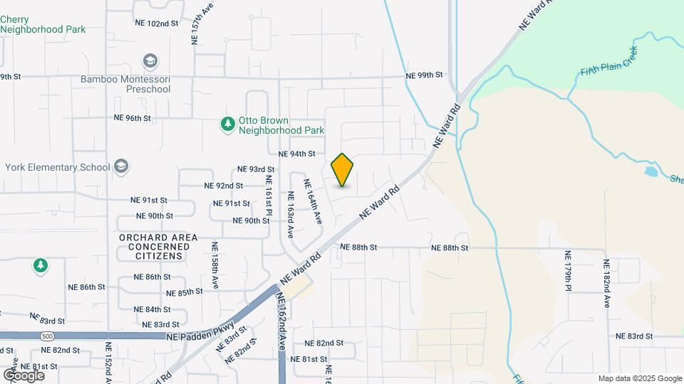 16512 NE 91st St Map and Location Details