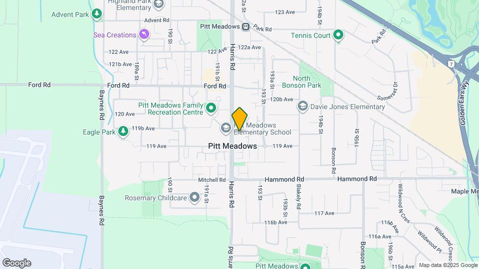 11950 Harris Rd Map and Location Details