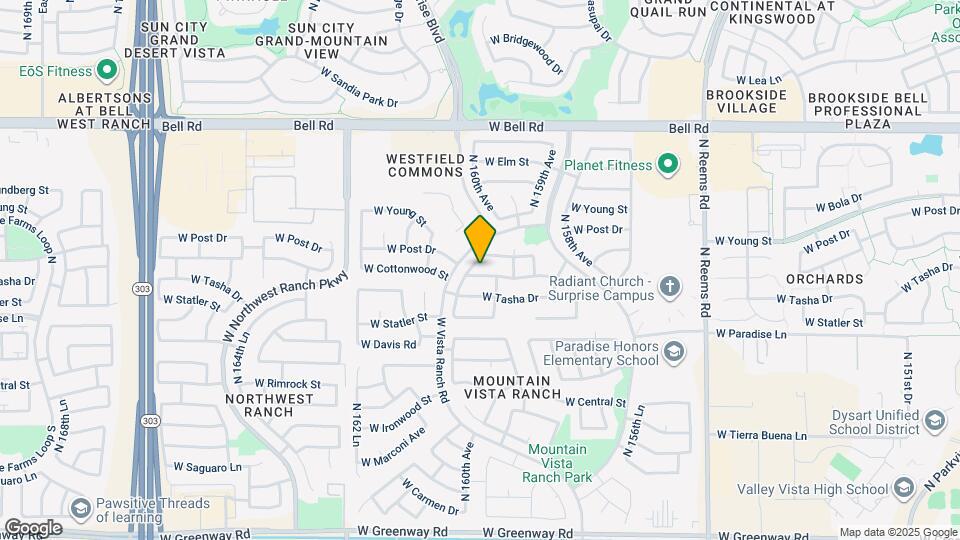 15950 W Cottonwood St Map and Location Details